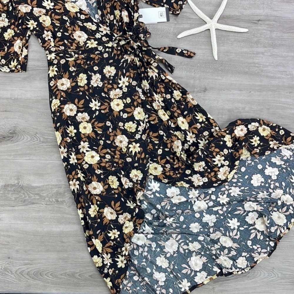 🔆RIP CURL🔆 SUNSET HAZE WRAP DRESS - Picture 11 of 11